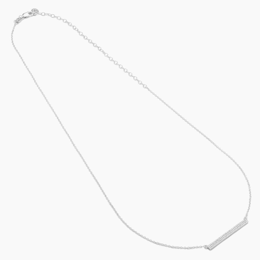 Tell Me Straight Pendant Necklace