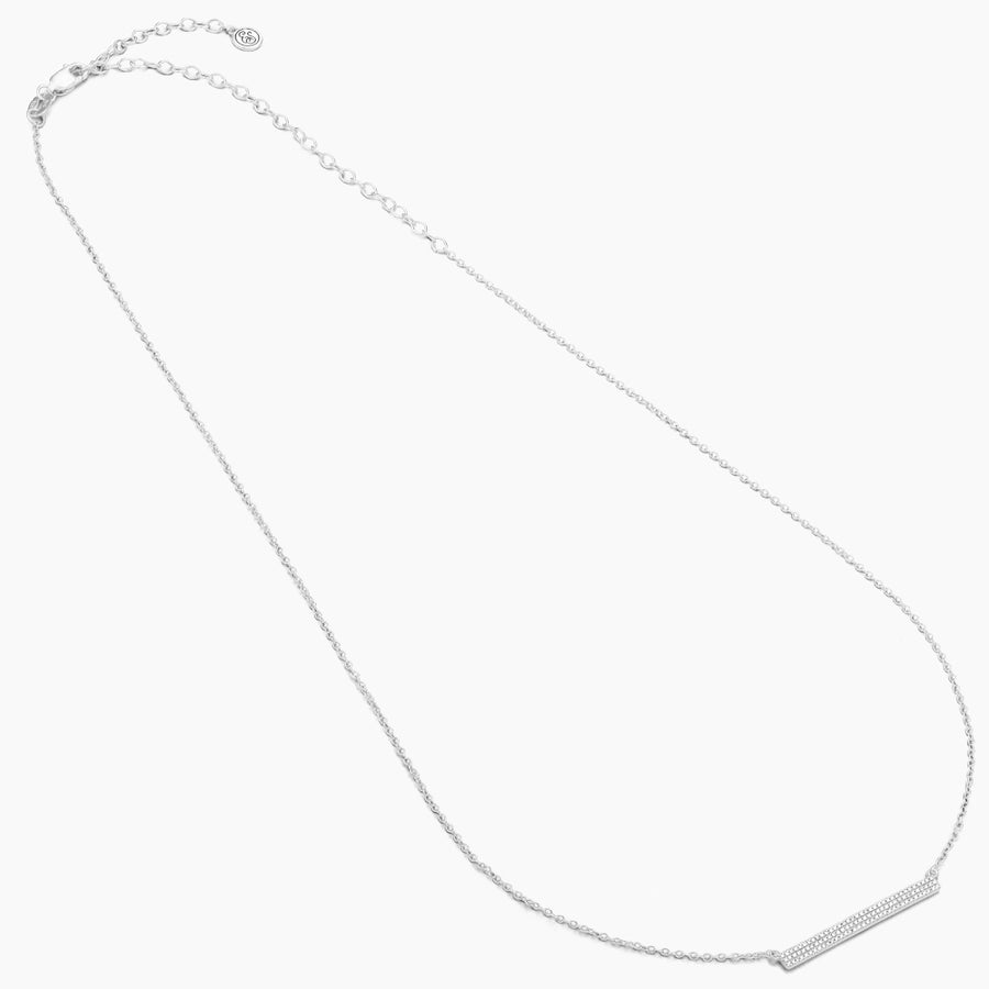 Tell Me Straight Pendant Necklace