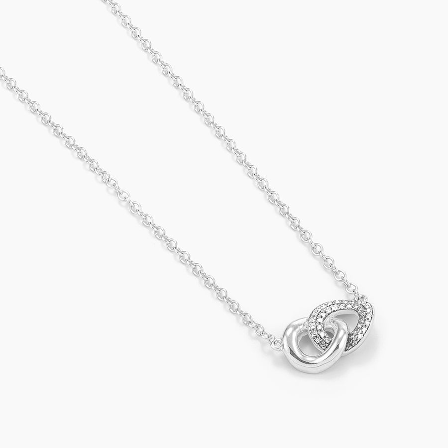 Entwined Discs Pendant Necklace