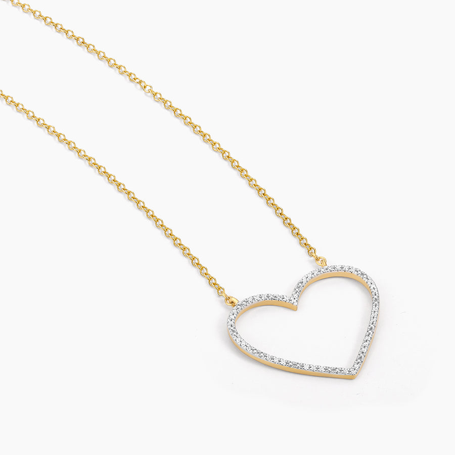 Silver Linings Heart Pendant Necklace