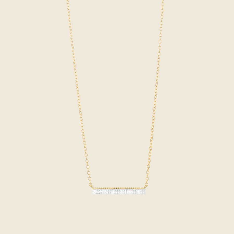 Bar Fashion Pendant Necklace