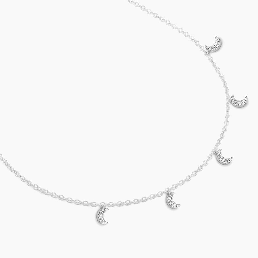 Crescent Moon Chain Necklace