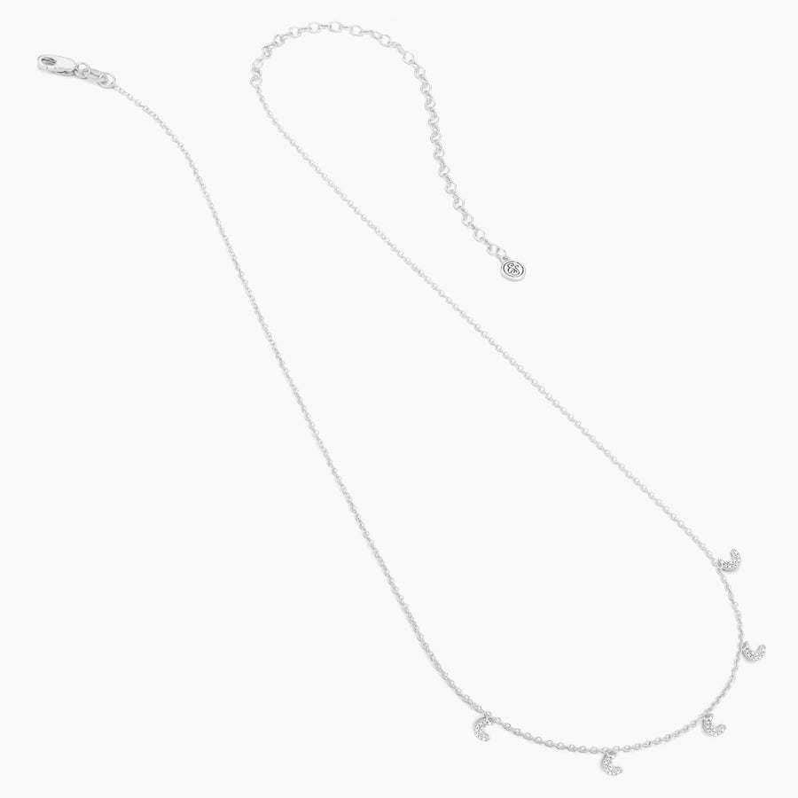 Crescent Moon Chain Necklace