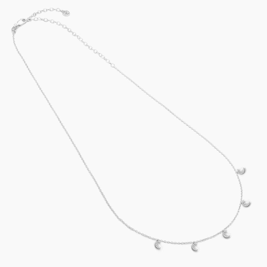 Crescent Moon Chain Necklace