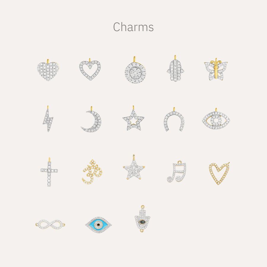 Name + Charms Necklace