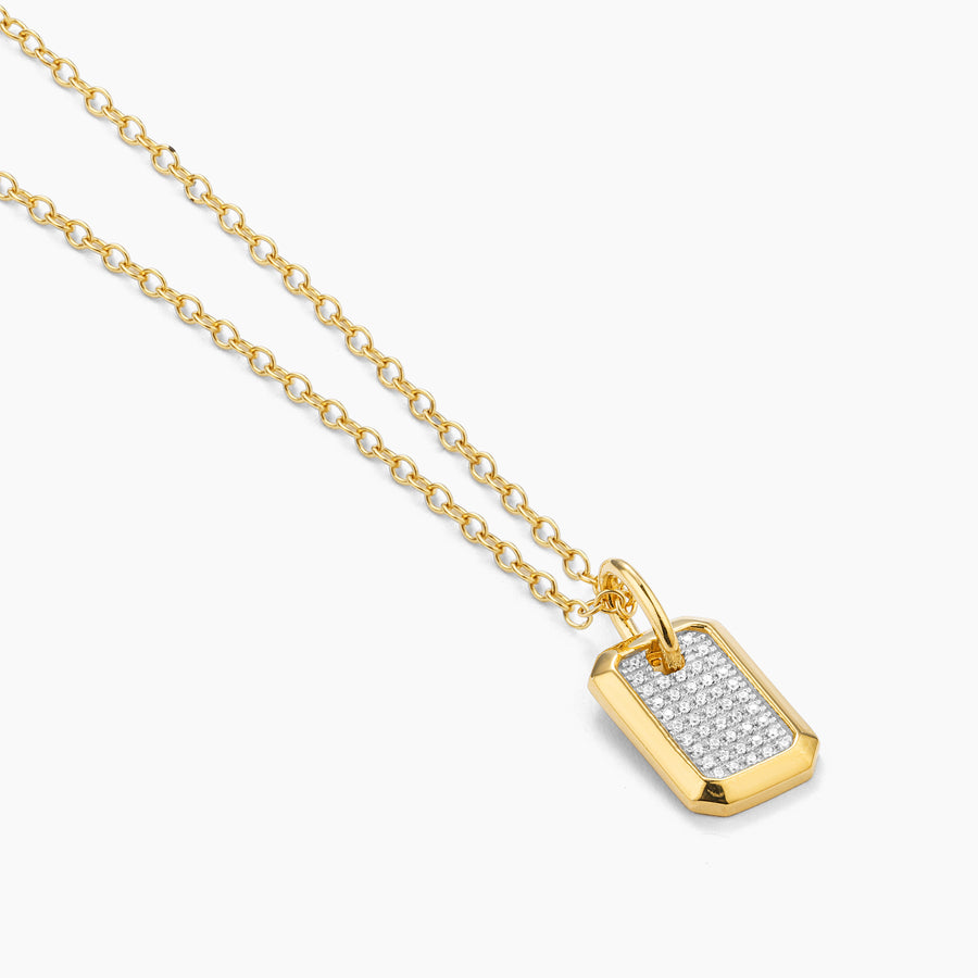 Brick by Brick Pendant Necklace