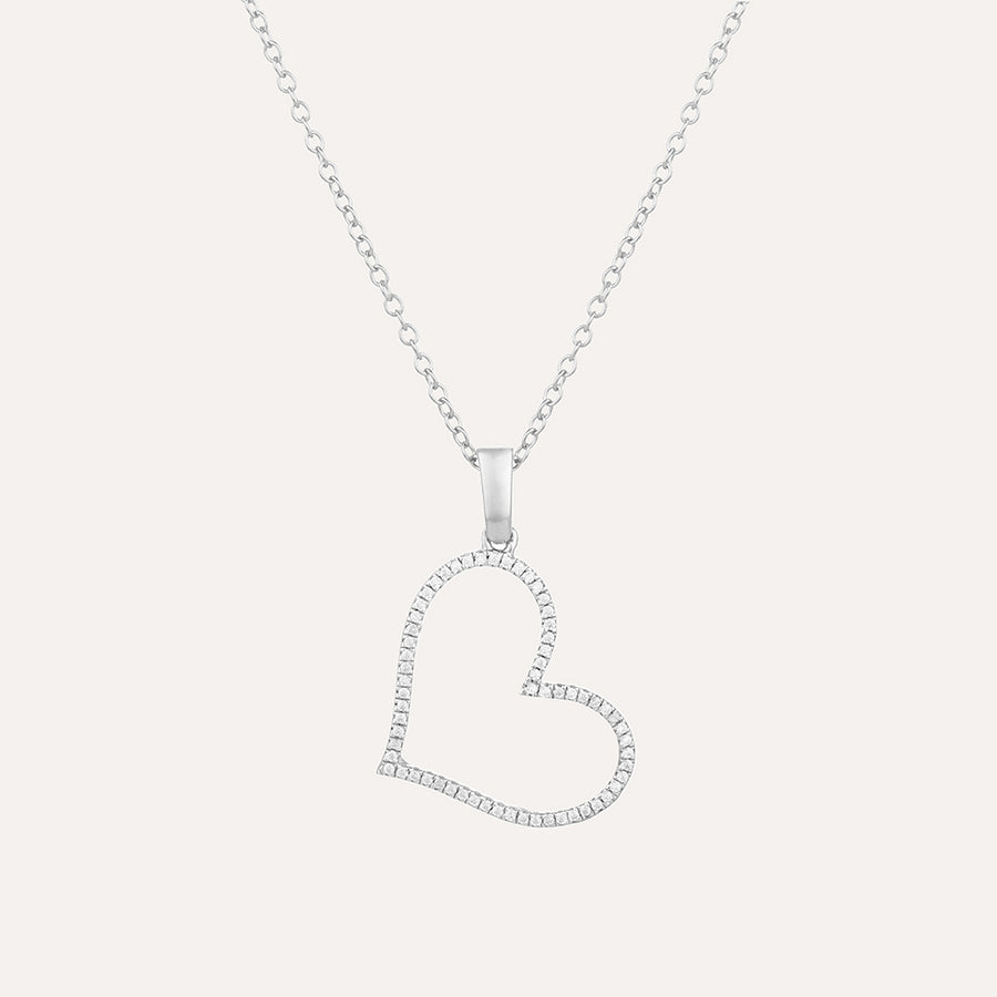 Genuine Heart Pendant Necklace