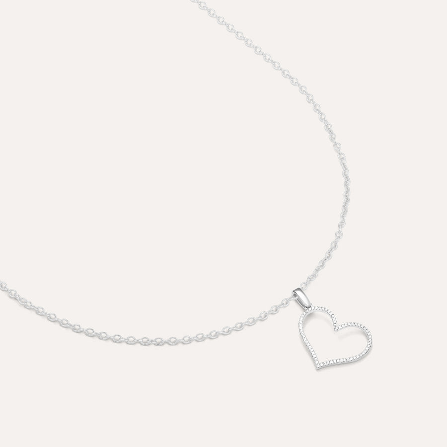 Genuine Heart Pendant Necklace