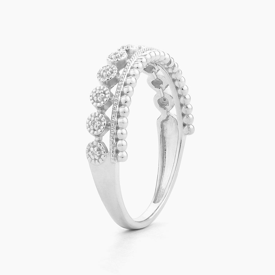 Queen Of Havana Sterling Silver Stackable Ring