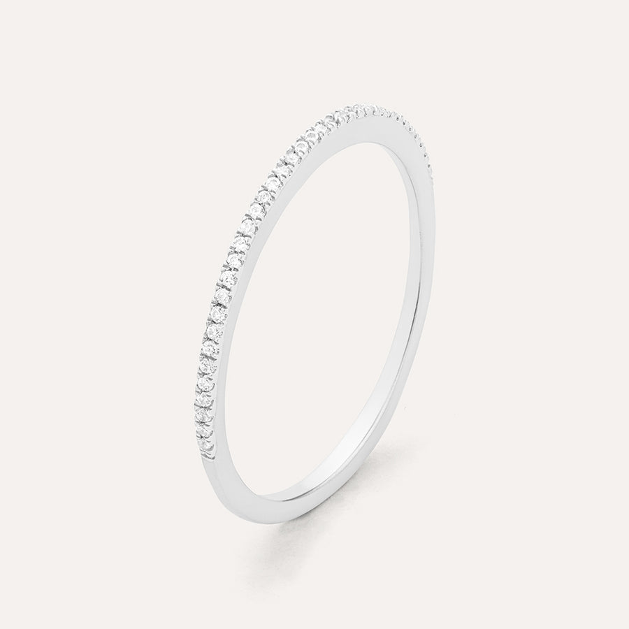 Shiny Three Stackable Ring