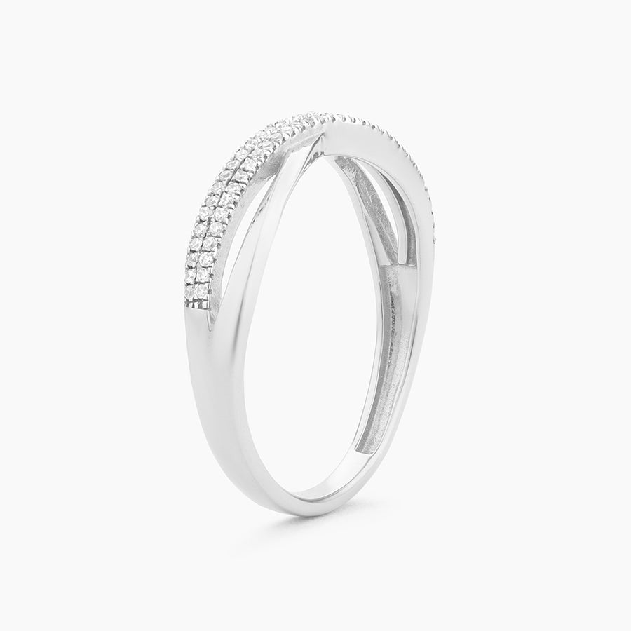 Crisscross Stackable Ring