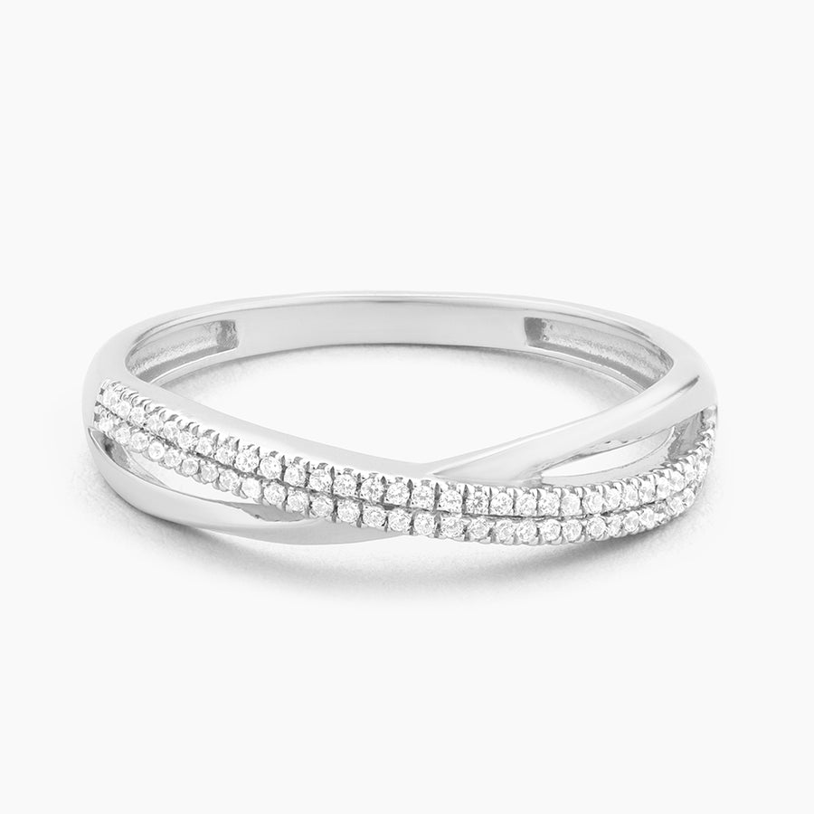 Crisscross Stackable Ring