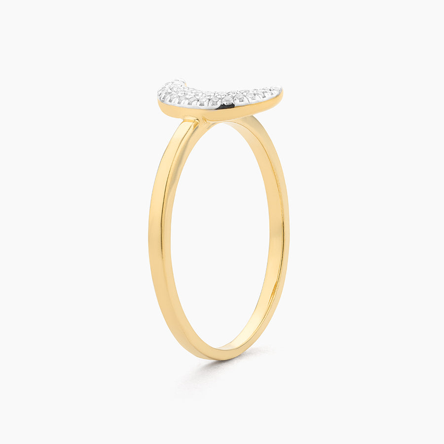 Mooning Over You Statement Ring