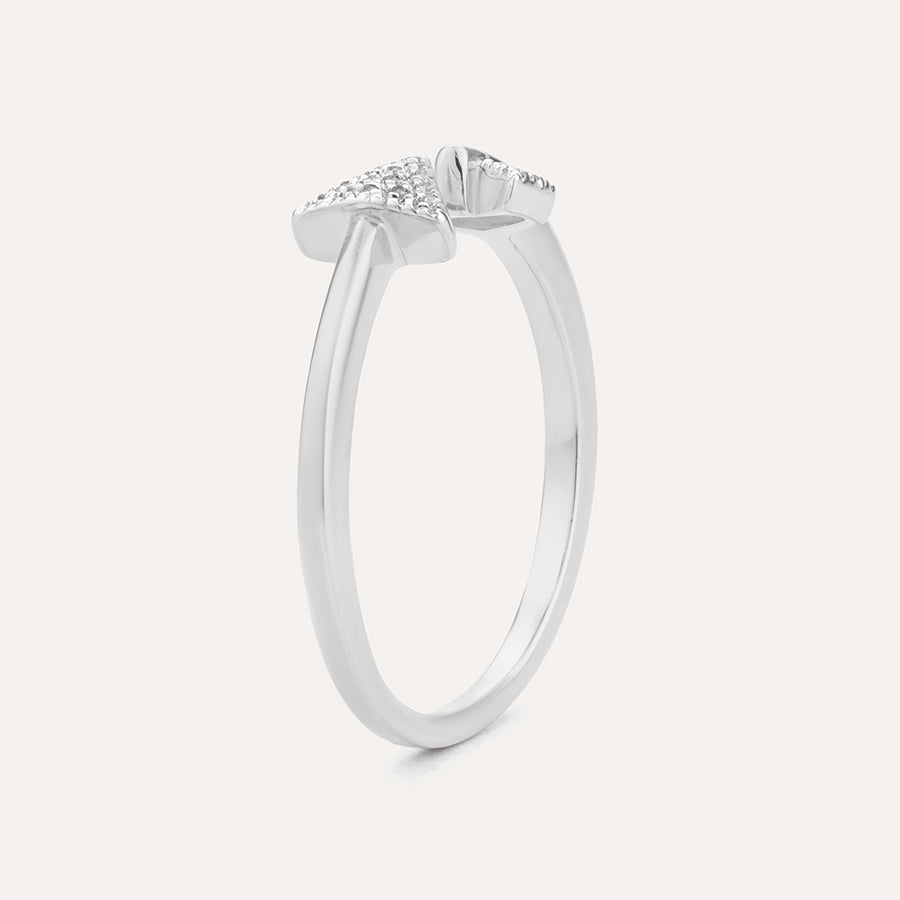 Arrow-Way Round Statement Ring