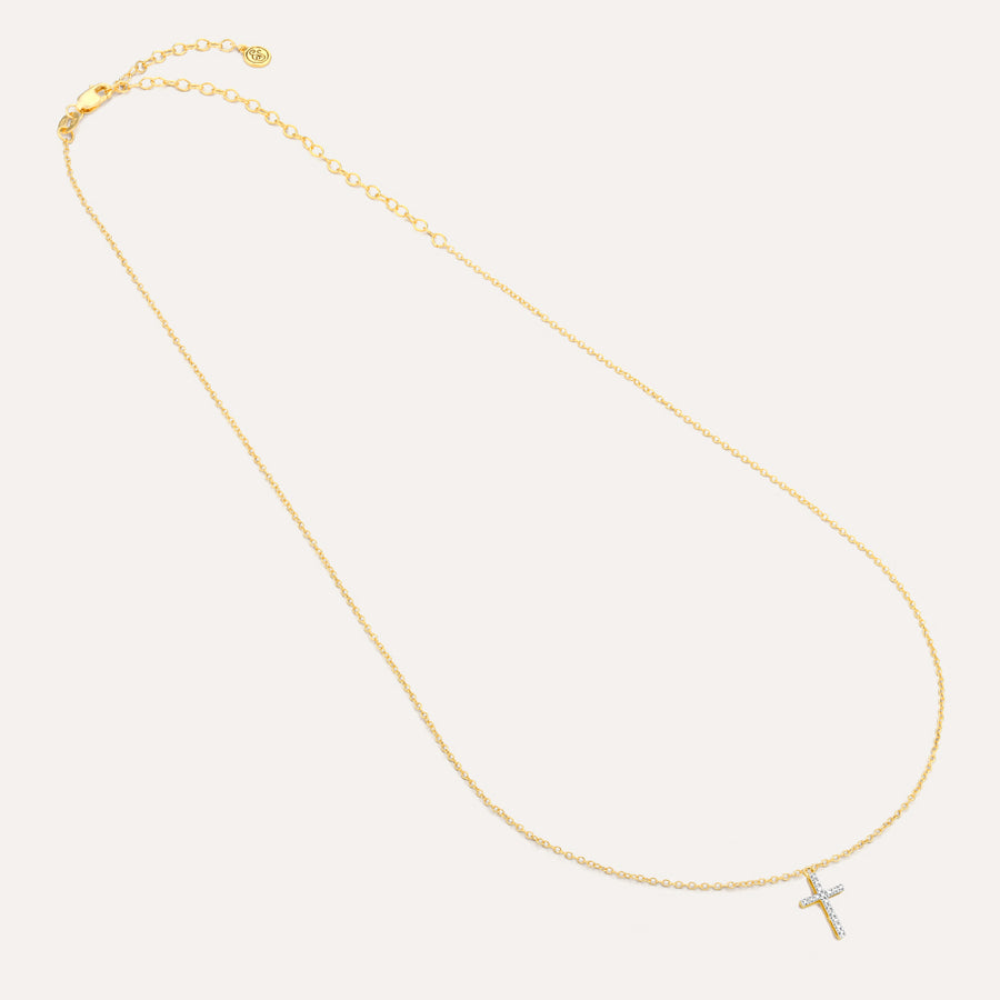 Believe Cross Pendant Necklace