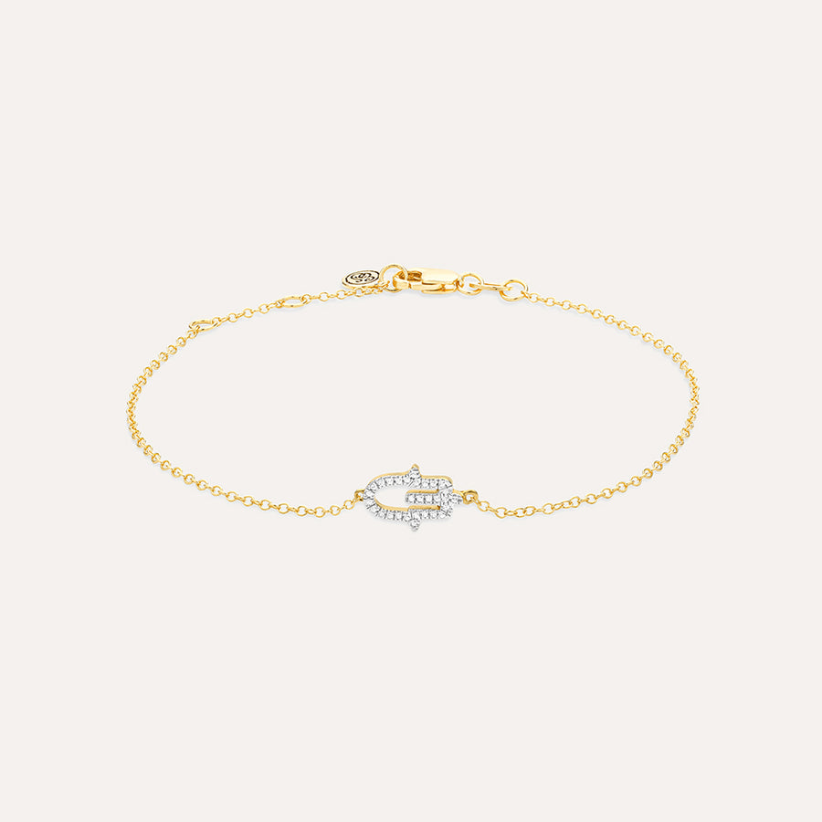 Think Good Thoughts Chain Bracelet