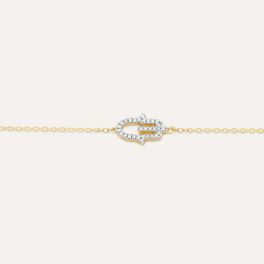 Think Good Thoughts Chain Bracelet