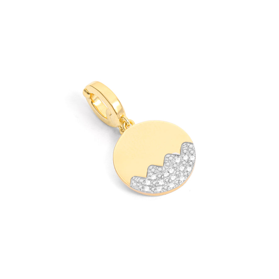 Peaks and Valleys Disc Charm