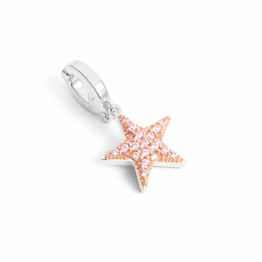 Pink Star Charm