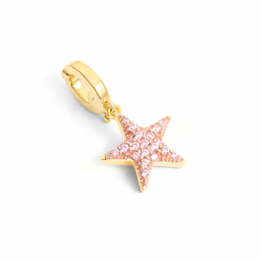 Pink Star Charm