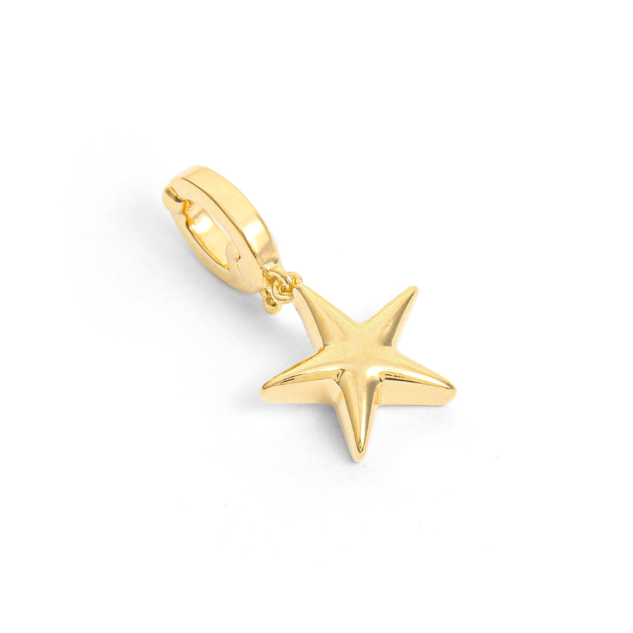 Gold Star Charm