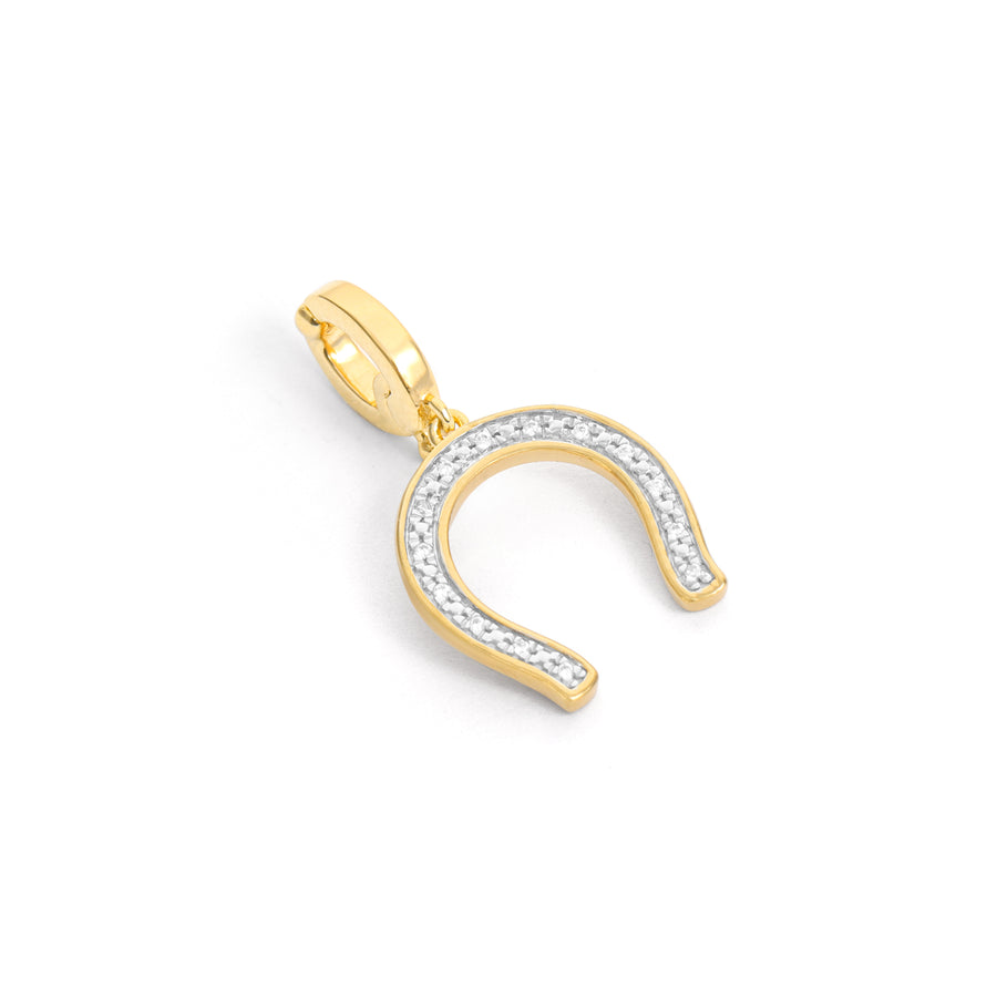 "Big on Luck" Horse Shoe Charm