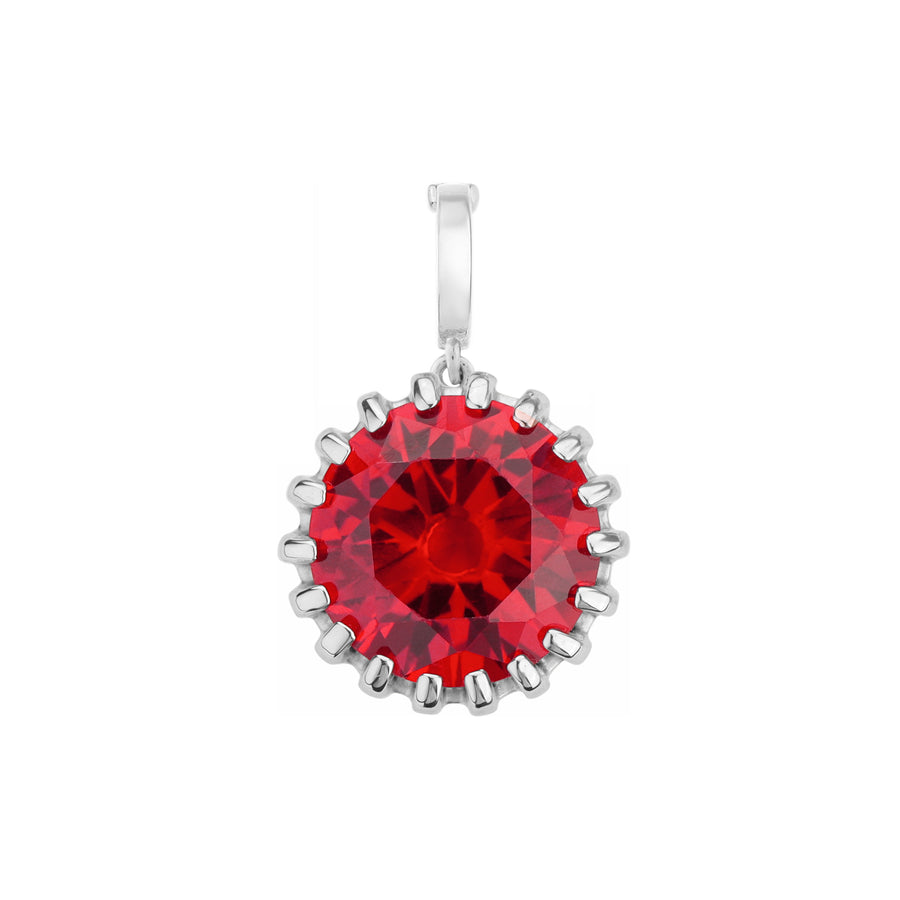 Garnet Birthstone Charm