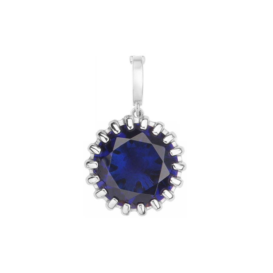 Tanzanite Birthstone Charm