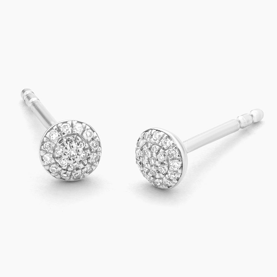 Round Stud Earrings