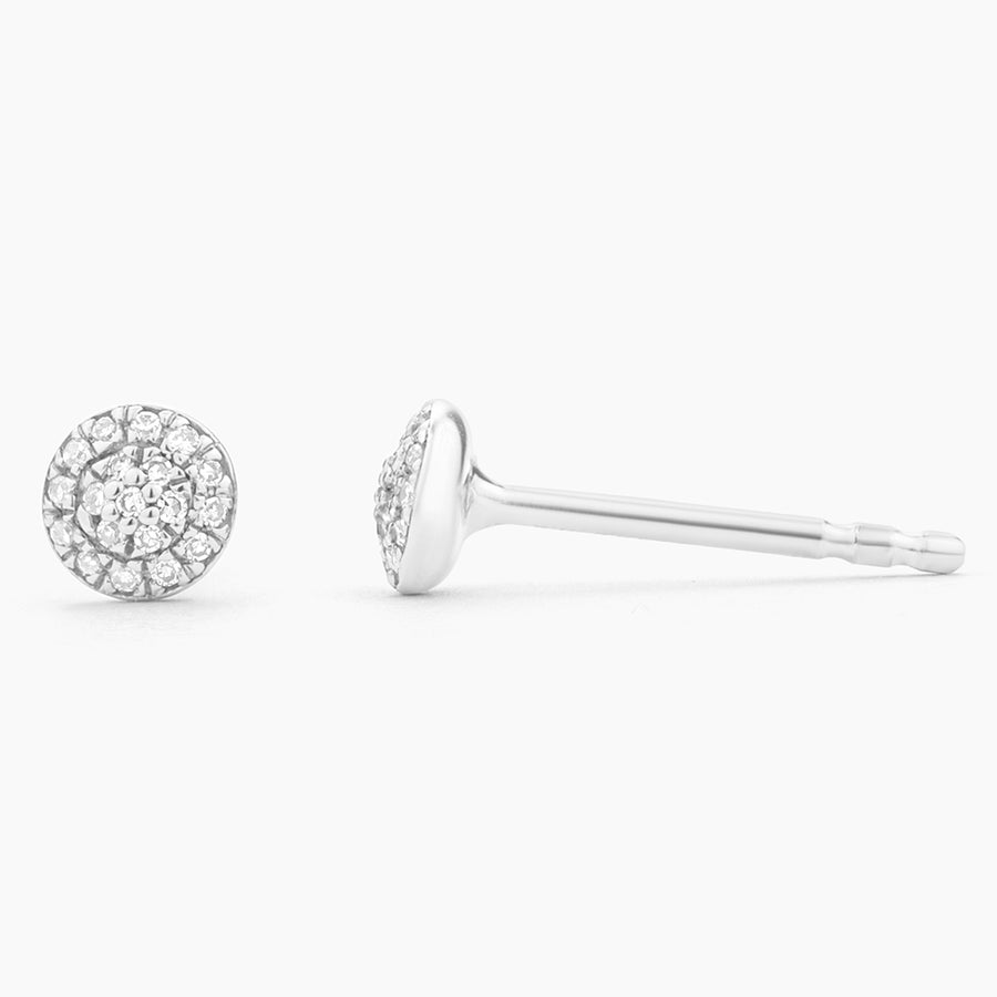 Round Stud Earrings