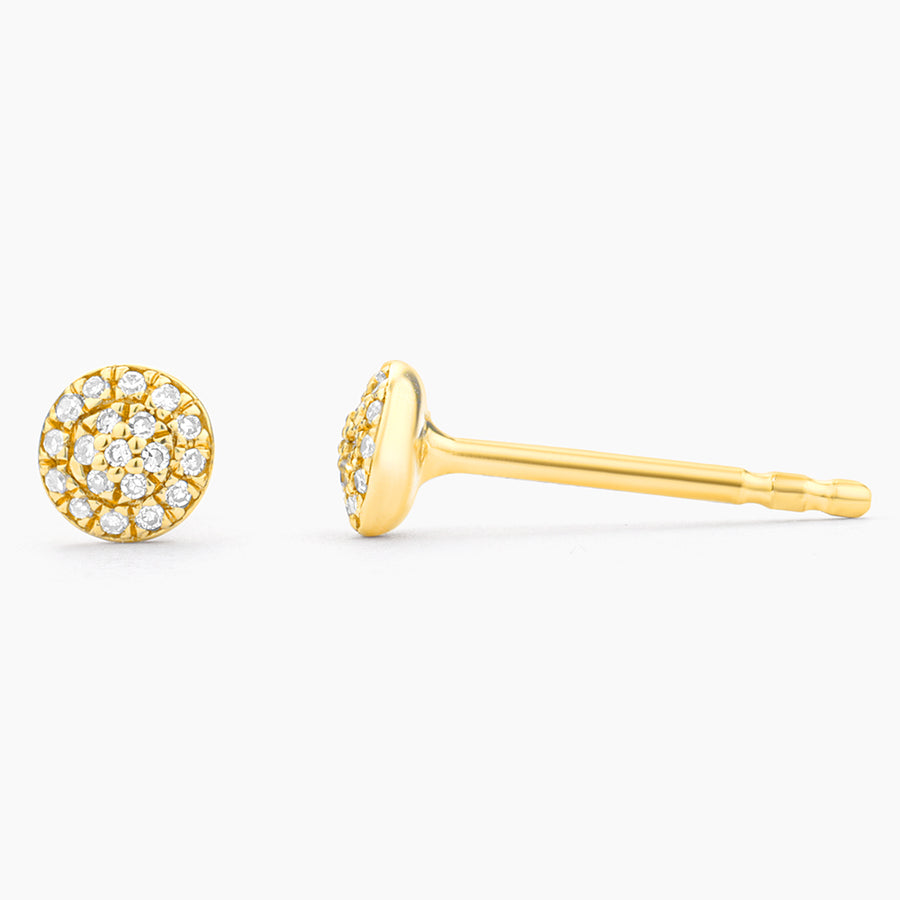 Round Stud Earrings