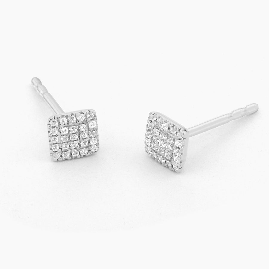 Square Fashion Stud Earrings