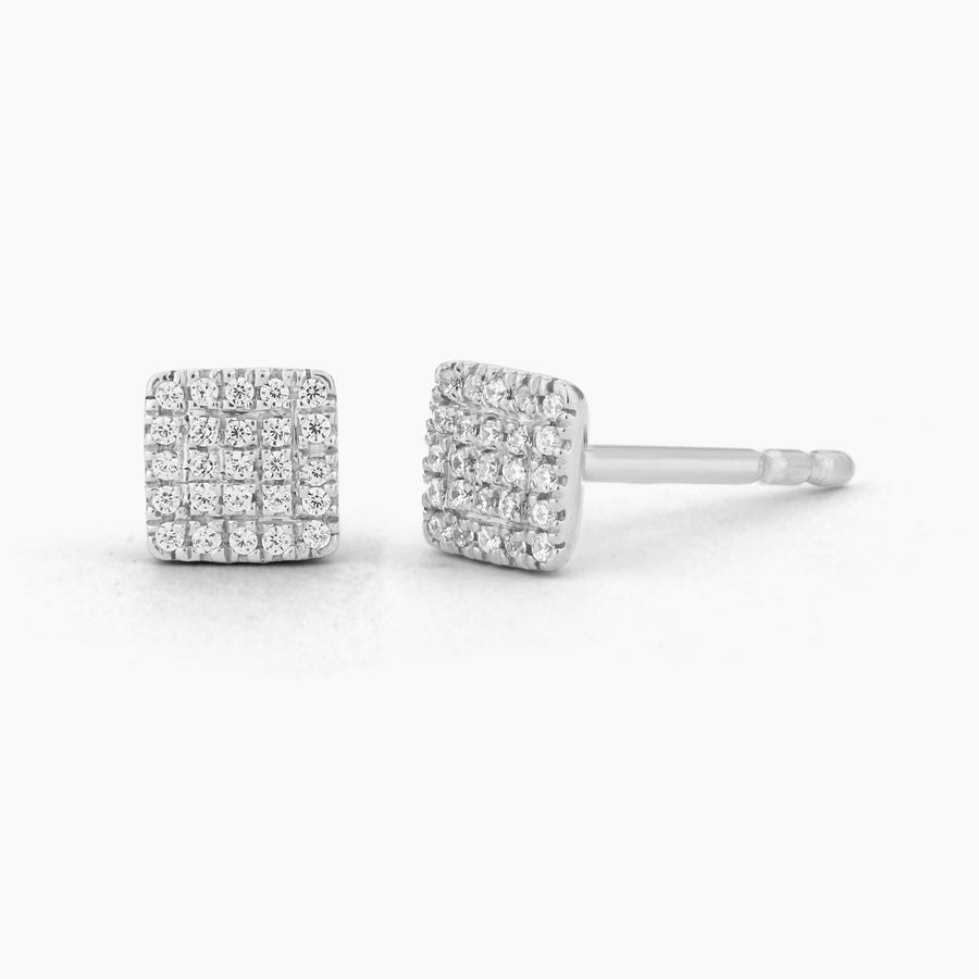 Square Fashion Stud Earrings