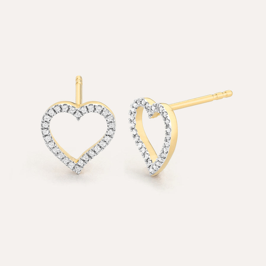 Take Heart Stud Earrings