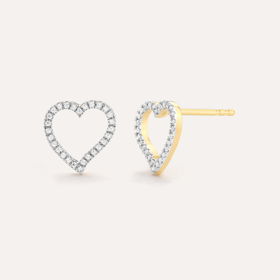 Take Heart Stud Earrings