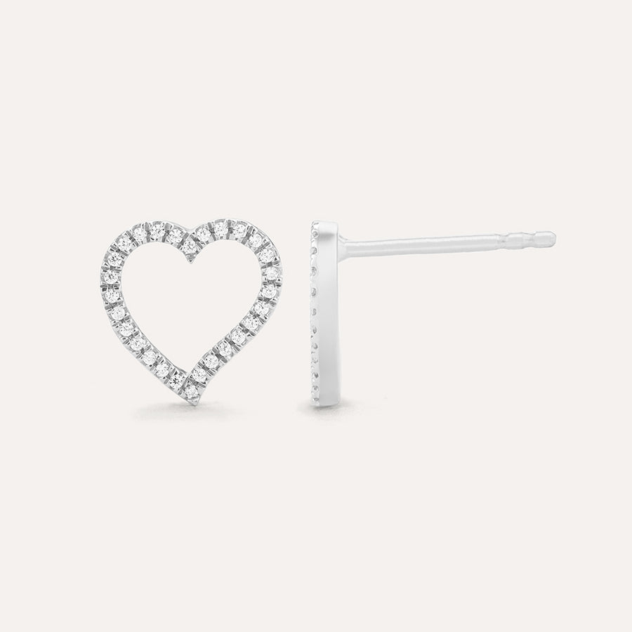 Take Heart Stud Earrings