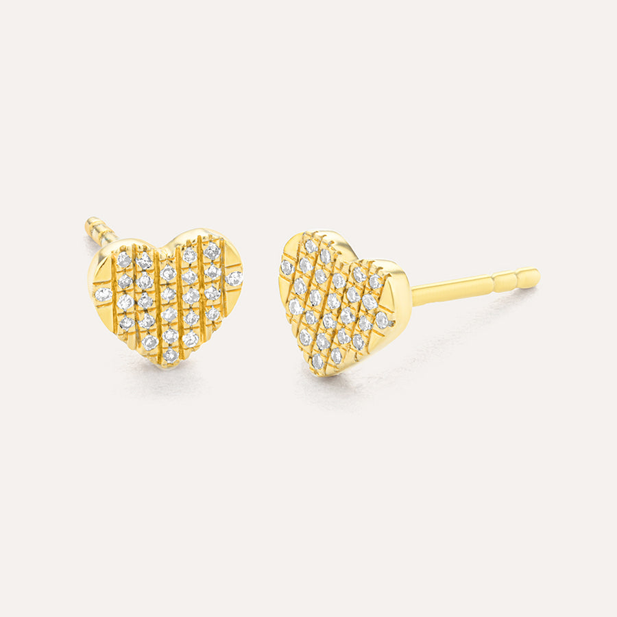 All Heart Stud Earrings