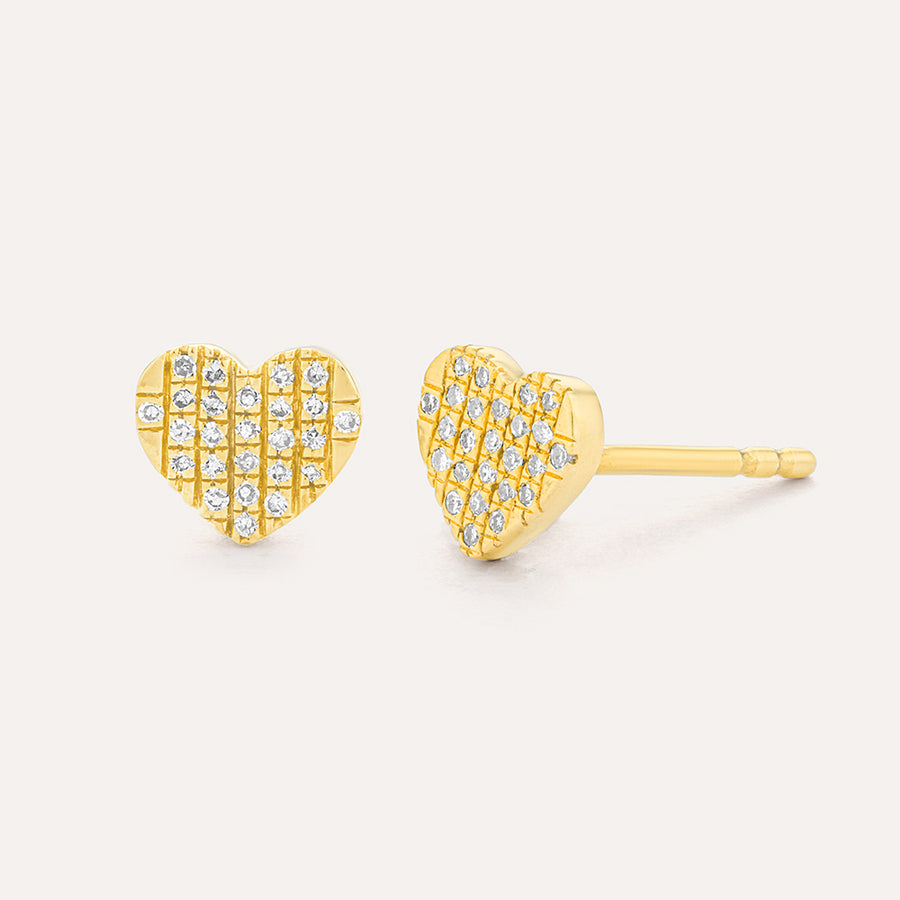 All Heart Stud Earrings