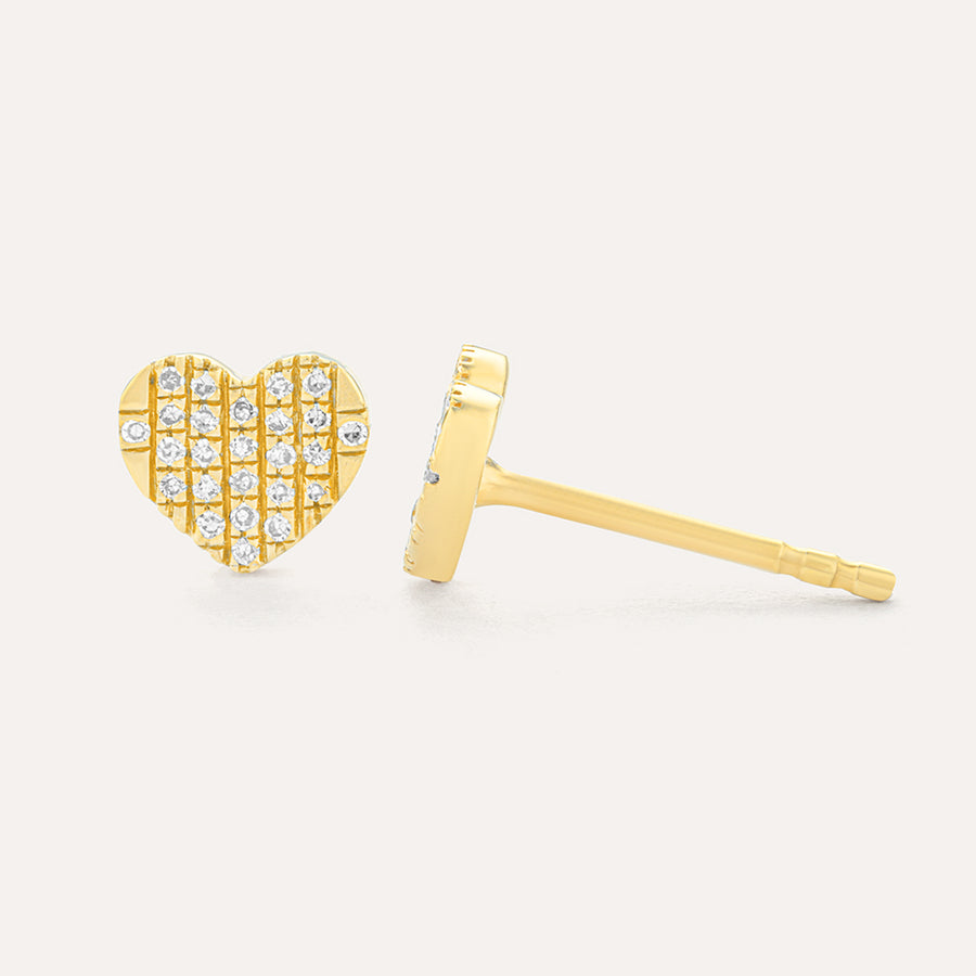 All Heart Stud Earrings