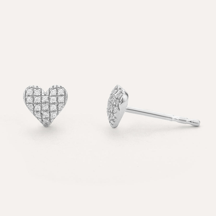 Mini Heart Earrings