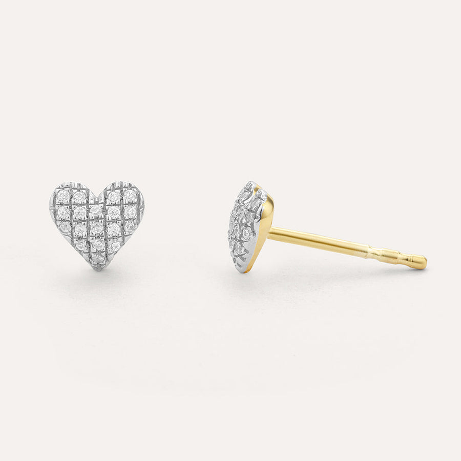 Mini Heart Earrings