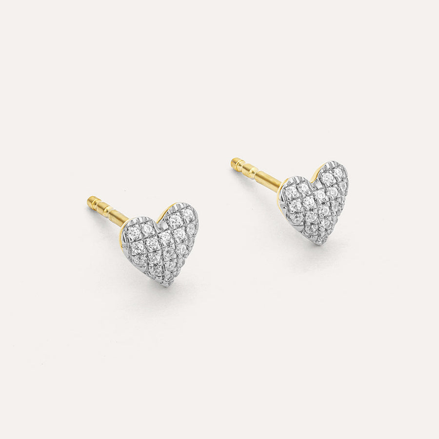 Mini Heart Earrings