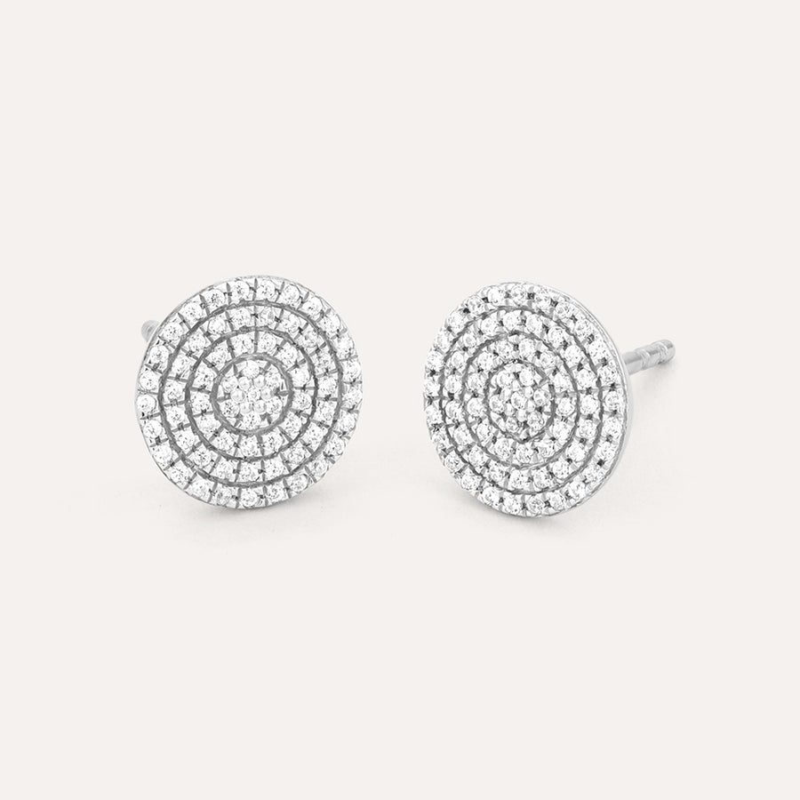 Right Round Stud Earrings