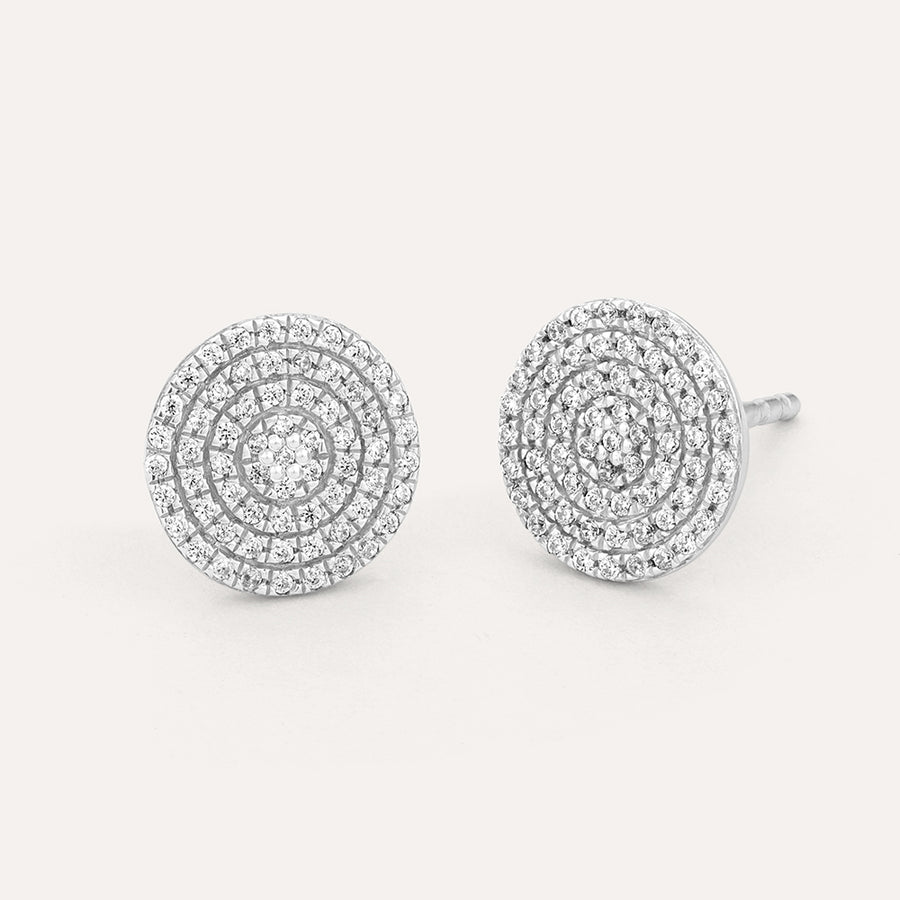 Right Round Stud Earrings