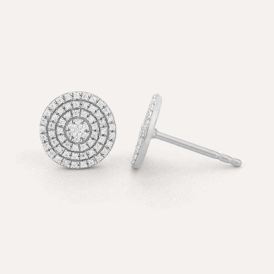 Right Round Stud Earrings