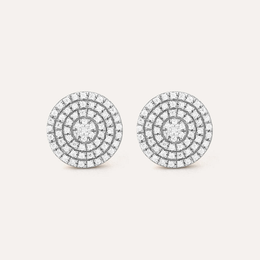 Right Round Stud Earrings