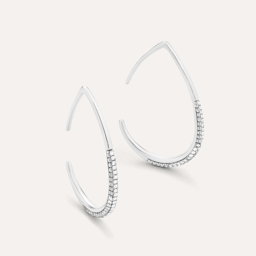 Drop By Anytime Hoop Earrings