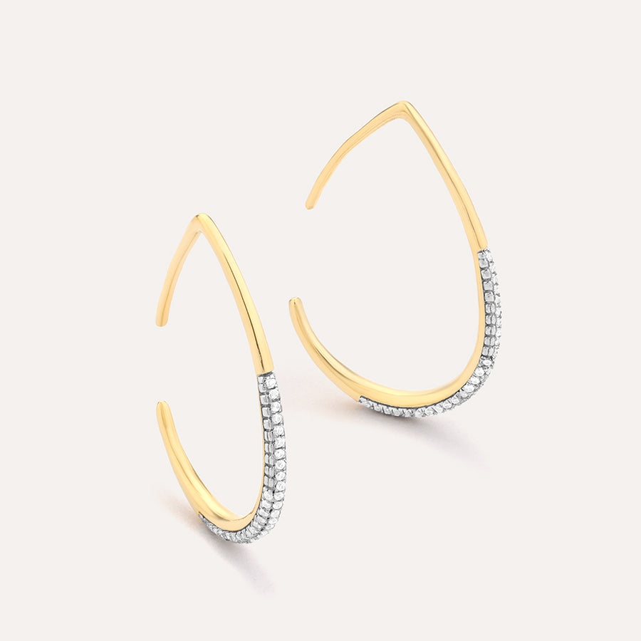 Drop By Anytime Hoop Earrings