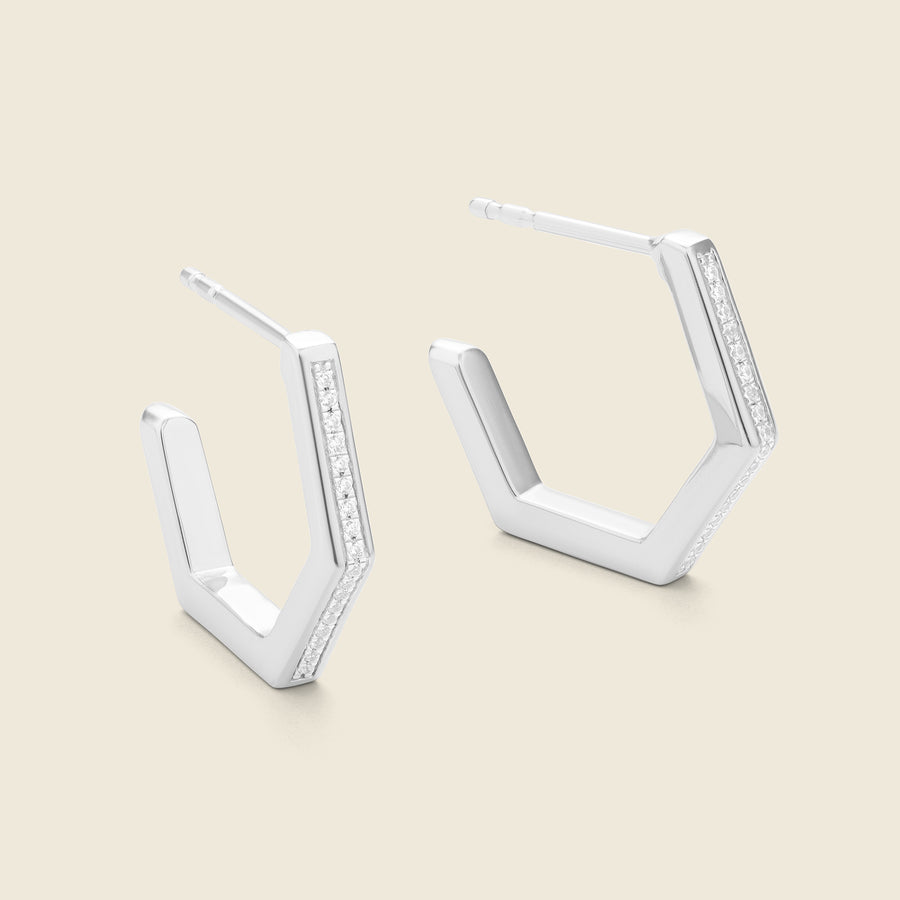 Symmetry Hoop Earrings