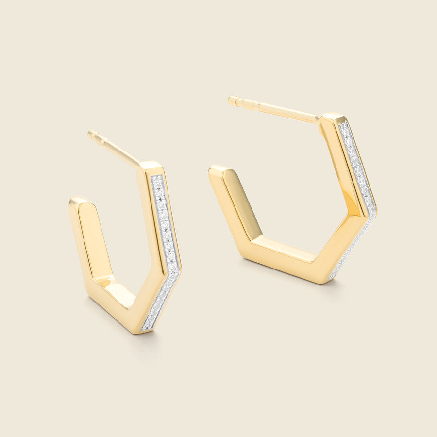 Symmetry Hoop Earrings